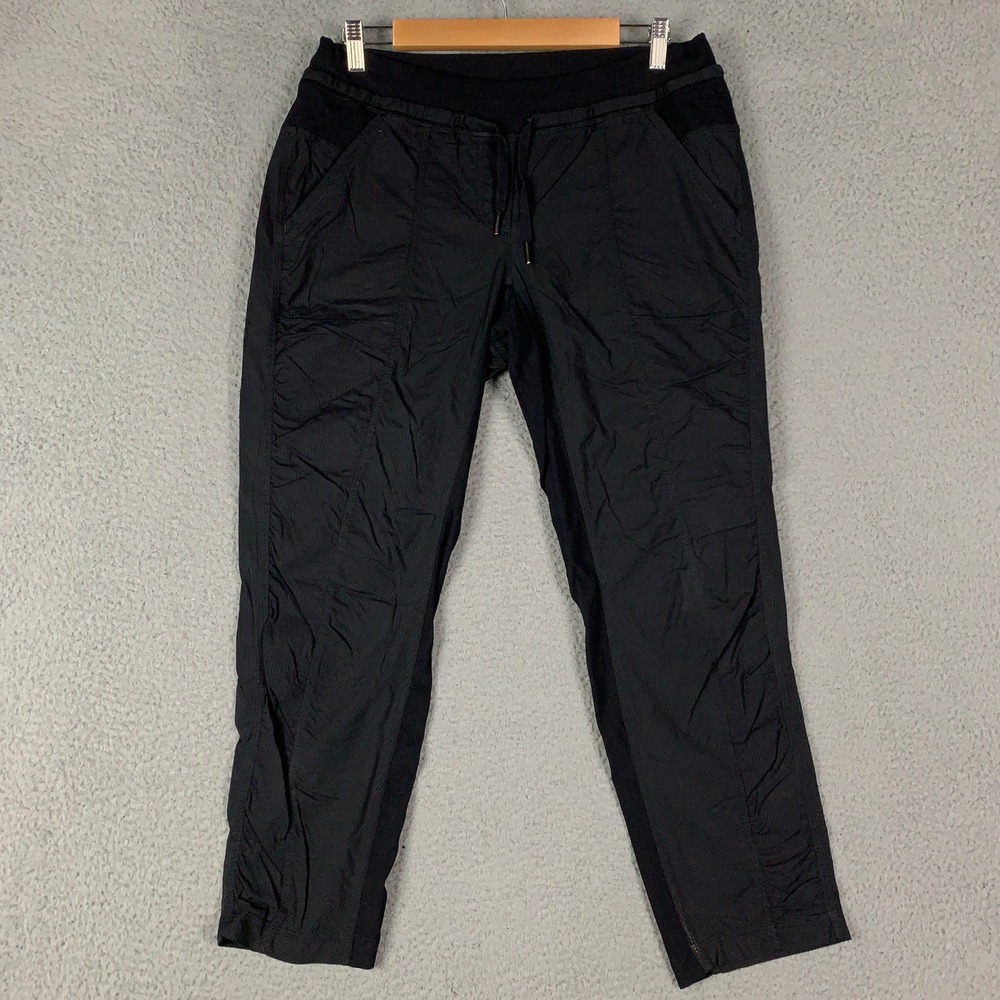 Lululemon Dance Studio Pants‎ Women's 10 Black Lightweight Stretch Travel Casual